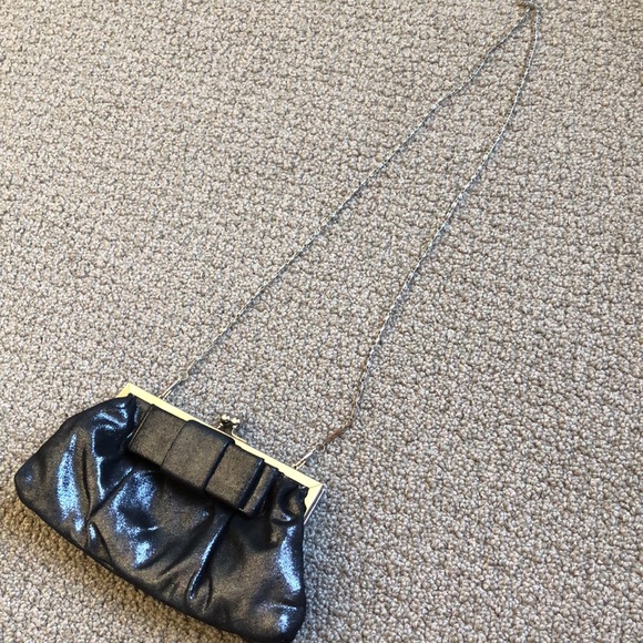 [Aldo] Black Shimmer Clutch - Picture 4 of 7